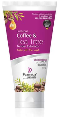 Peaurega Naturals Lustrous Coffee and Tea Tree Tender Exfoliator