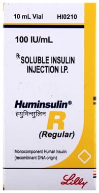 Huminsulin R 100IU/ml Solution for Injection