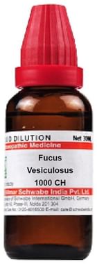 Dr Willmar Schwabe India Fucus Vesiculosus Dilution 1000 CH