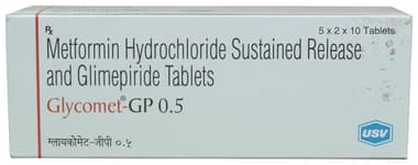 Glycomet-GP 0.5 Tablet SR