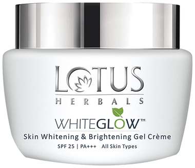 Lotus Herbals WhiteGlow Skin Whitening & Brightening Gel Creme SPF 25 PA+++ Lotus Herbals WhiteGlow Skin Whitening & Brightening Gel Creme SPF 25 PA+++