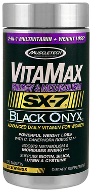 Muscletech SX-7 Black Onyx Series Vitamax Sport for Women Muscletech SX-7 Black Onyx Series Vitamax Sport for Women