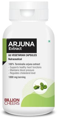 Billion Cheers Arjuna Extract Vegetarian Capsules