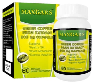 Maxgars Green Coffee Bean Extract Capsule