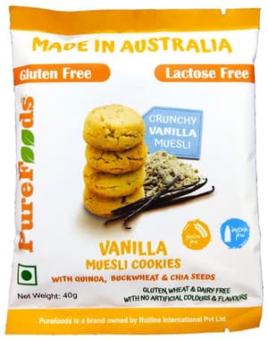 PureFoods Crunchy Muesli Cookie Vanilla