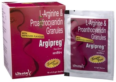 Argipreg L-Arginine & Proanthocyanidin Granules | Sugar-Free