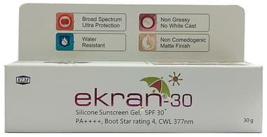 ekran 30 sunscreen uses