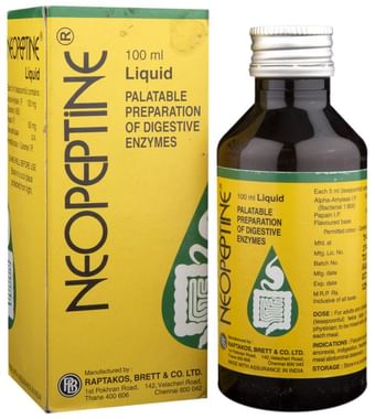 Neopeptine Liquid | Palatable Preparation of Digestive Enzymes