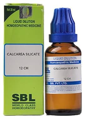 SBL Calcarea Silicate Dilution 12 CH SBL Calcarea Silicate Dilution 12 CH