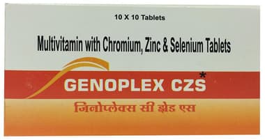 Genoplex Czs Tablet Genoplex Czs Tablet