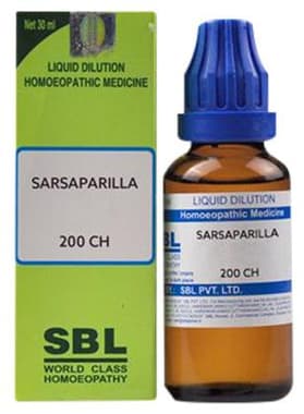 SBL Sarsaparilla Dilution 200 CH