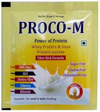 Proco -M Sugar Free Sachet Vanilla Proco -M Sugar Free Sachet Vanilla