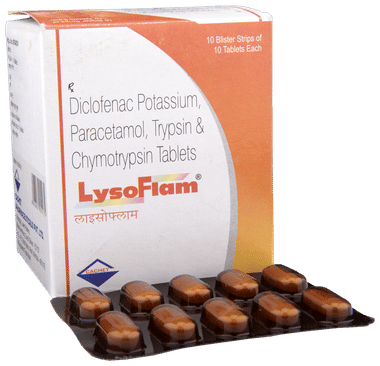 Lysoflam Tablet Lysoflam Tablet