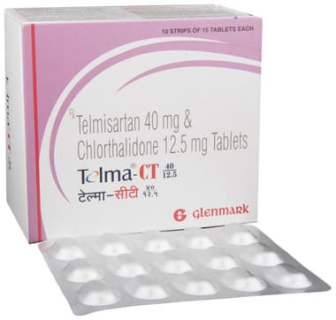 Telma-CT 40/12.5 Tablet