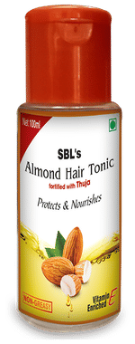 SBL Almond Hair Tonic Fortified With Thuja Oil
