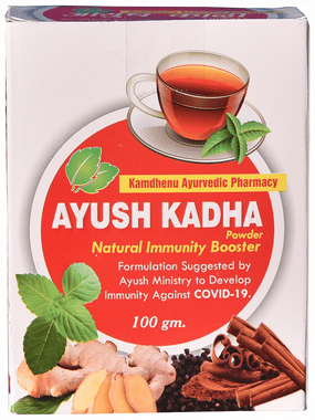 Kamdhenu Ayurvedic Pharmacy Ayush Kadha Powder Kamdhenu Ayurvedic Pharmacy Ayush Kadha Powder