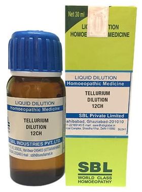 SBL Tellurium Dilution 12 CH