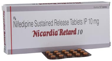 Nicardia Retard 10 Tablet SR