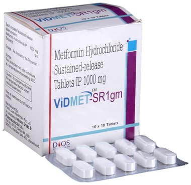 Vidmet-SR 1g Tablet