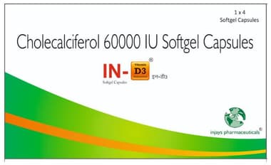 IN-D3 Softgel Capsule IN-D3 Softgel Capsule