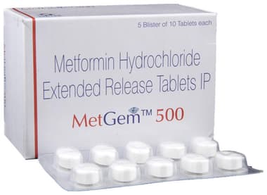 Metgem 500 Tablet ER Metgem 500 Tablet ER