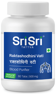 Sri Sri Tattva Raktashodhini Vati 500mg Sri Sri Tattva Raktashodhini Vati 500mg
