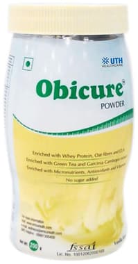 Obicure Whey Protein with CLA, Multivitamins & Minerals | Flavour Vanilla Powder