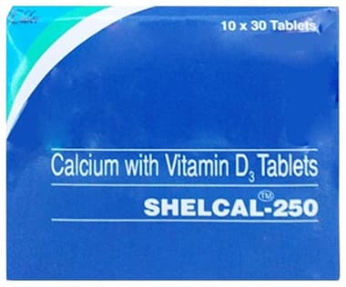 Shelcal -250 Tablet Pack of 2