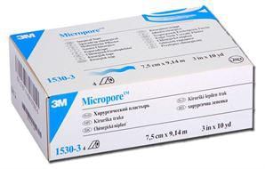 Micropore Surgical Tape 1'' Inch Paper Tape [2.50 cm x 9.14 m/ 10 Yds ]  S/Free