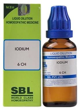 Iodine homeopathy hot sale