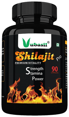 Vubasil Shilajit Pro Premium Vitality Capsule