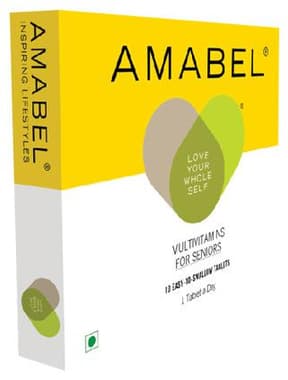 Amabel Multivitamins & Minerals For Seniors Tablet Amabel Multivitamins & Minerals For Seniors Tablet