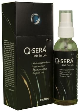 Q-Sera Hair Serum: Buy bottle of 60 ml Serum at best price in India | 1mg