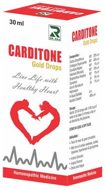 Dr. Raj Carditone Gold Drop Dr. Raj Carditone Gold Drop