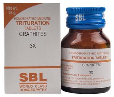 SBL Graphites Trituration Tablet 3X SBL Graphites Trituration Tablet 3X