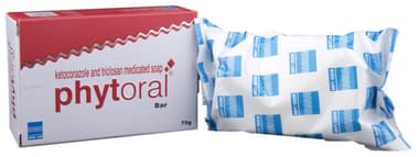 Phytoral Ketoconazole & Triclosan Medicated Soap Bar