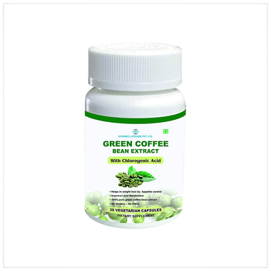 Dynamic Green Coffee Bean Extract Vegetarian Capsule Dynamic Green Coffee Bean Extract Vegetarian Capsule
