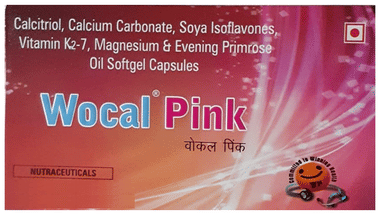 Wocal Pink Softgel Capsule Wocal Pink Softgel Capsule