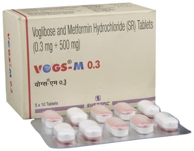 Vogs-M 0.3 Tablet SR Vogs-M 0.3 Tablet SR