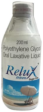 Relux Polyethylene Glycol Oral Laxative Liquid | Sugar-Free