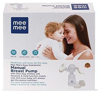 Buy MeeMee Mee Mee Easy Expression Manual Breast Pump - Manual(Brown) on  Flipkart