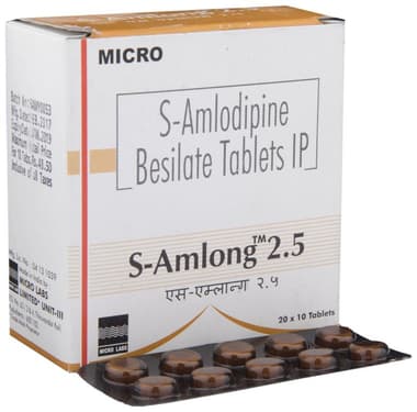 S-Amlong 2.5 Tablet S-Amlong 2.5 Tablet