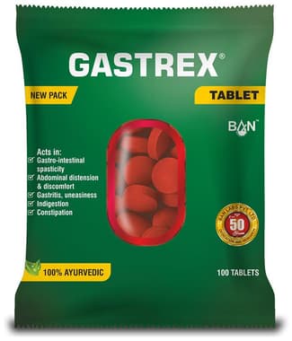 Gastrex| Ayurvedic solution for Indigestion, Acidity and Bloating| Tablet
