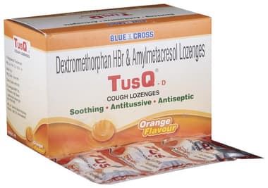 Tusq-D Cough Lozenges Orange