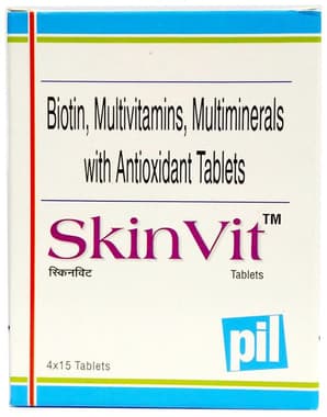 PIL Tablet Skinvit 19 Essential Nutrients For Hair, Skin & Nails PIL Tablet Skinvit 19 Essential Nutrients For Hair, Skin & Nails