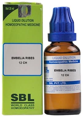 SBL Embelia Ribes Dilution 12 CH SBL Embelia Ribes Dilution 12 CH