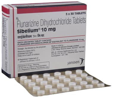 Sibelium 10mg Tablet