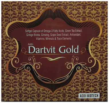 Dartvit Gold Soft Gelatin Capsule Dartvit Gold Soft Gelatin Capsule