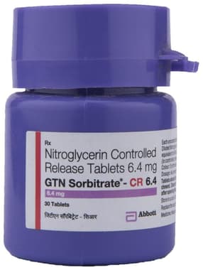GTN Sorbitrate -CR 6.4 Tablet