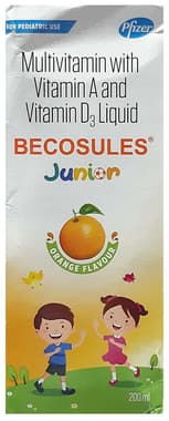 Becosules Junior Orange Syrup